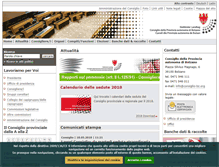 Tablet Screenshot of consiglio-bz.org